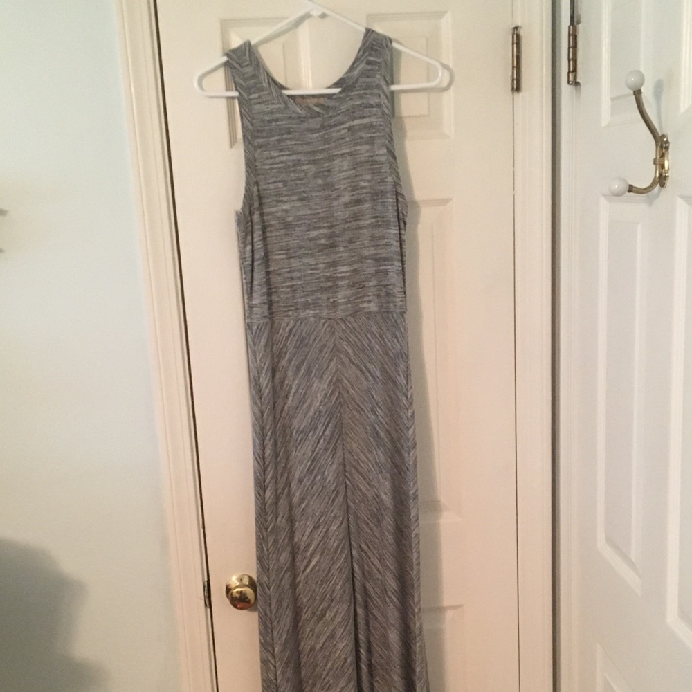 Heather Gray Maxi Dress